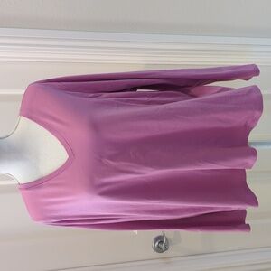 Lands' End V-Neck Long Sleeve Tee